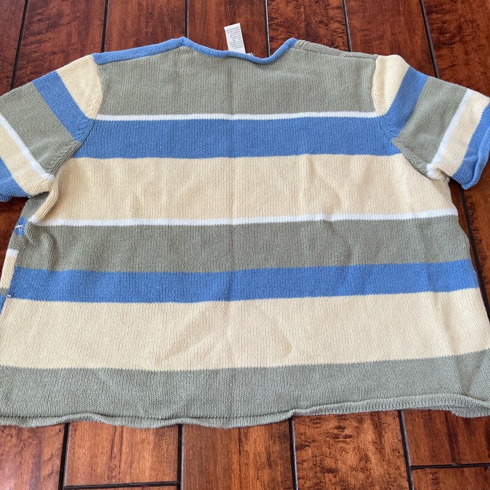 Plus Size Patchwork Spring Top - image 2